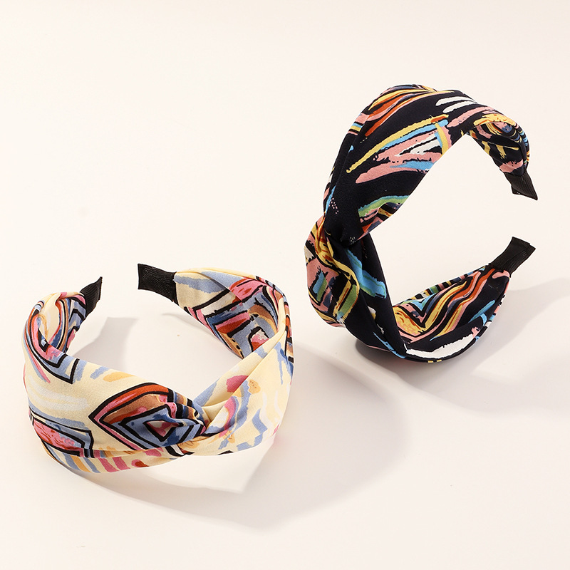 New Artistic Fashion Printing And Dyeing Headband display picture 7