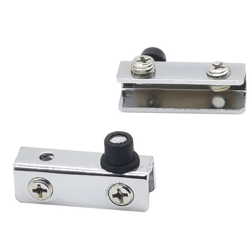 Iron-plated nickel glass display cabinet door hinge glass door accessories furniture accessories