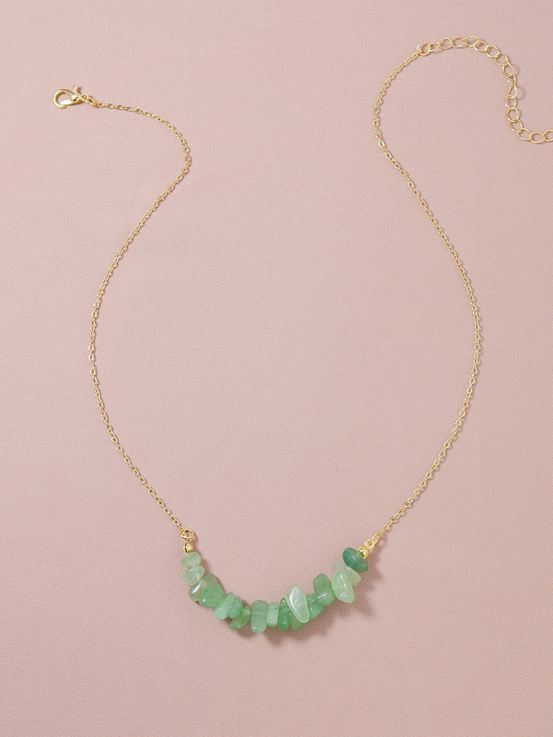 Hot Selling Fashion Jewelry Crushed Stone womenu0027s Necklace