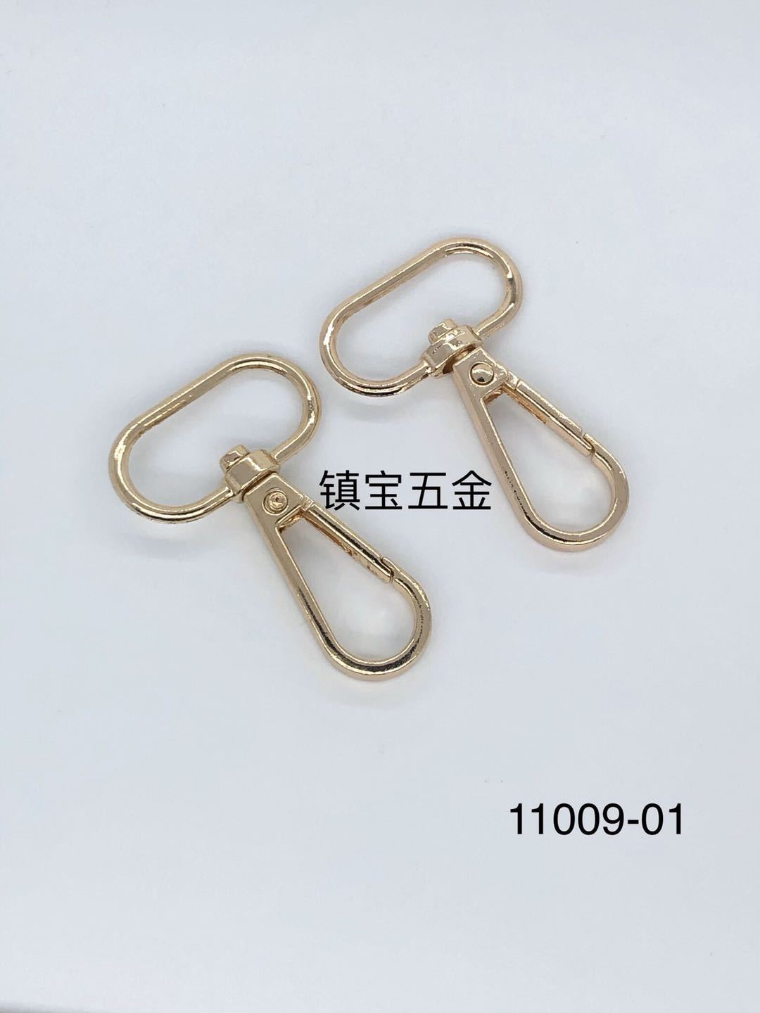 金属钥匙扣 锌合金狗扣 1寸小板扣 多规格 箱包五金配件