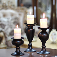 北欧氛围感摆件烛台 创意婚庆蜡烛器皿场地布置装饰烛光晚餐道具
