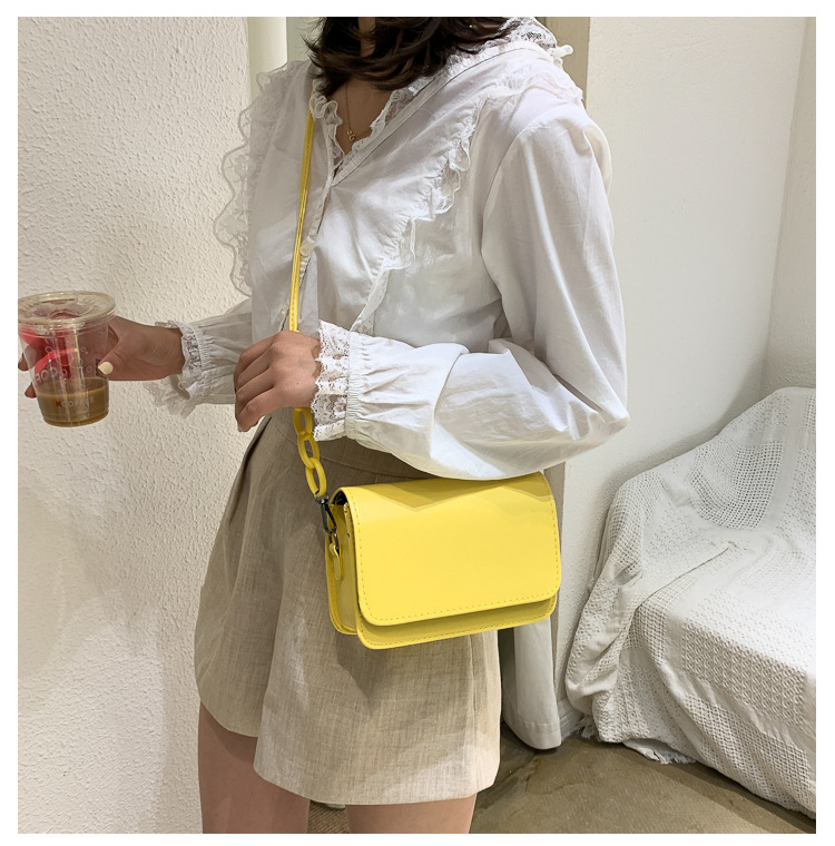 135g Weight Polyester Lining Material Magnetic Buckle Closure Type Single Shoulder Strap Strap Type Crossbody Bag Bags Type Casual, Street Occasion Pu Leather Material Solid Color Pattern All Seasons Season Women's Gender Vintage Style, Classic Style Style Medium Size Women's Medium Pu Leather Solid Color Vintage Style Classic Style Magnetic Buckle Crossbody Bag 7