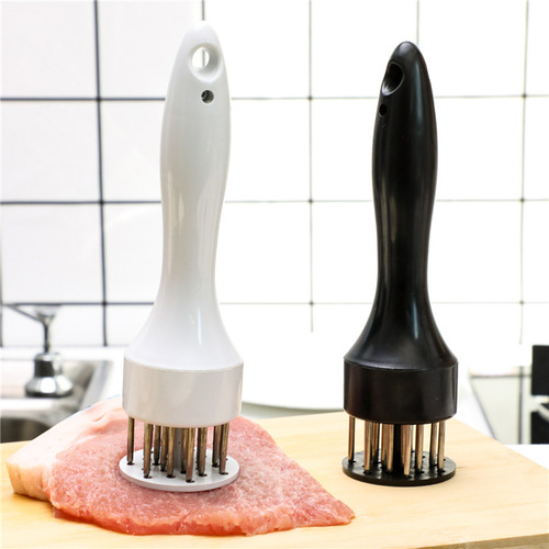 Household meat tenderizer needle, pork chop, chicken chop, chicken wings, loose meat needle, meat hammer, stainless steel steak hole punch, pig skin insert