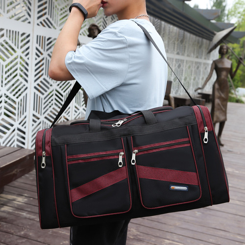 Foldable Large Capacity Handheld Travel Bag for Men and Women, Long and Short Trip Luggage Bag, Maternity and Moving Bag