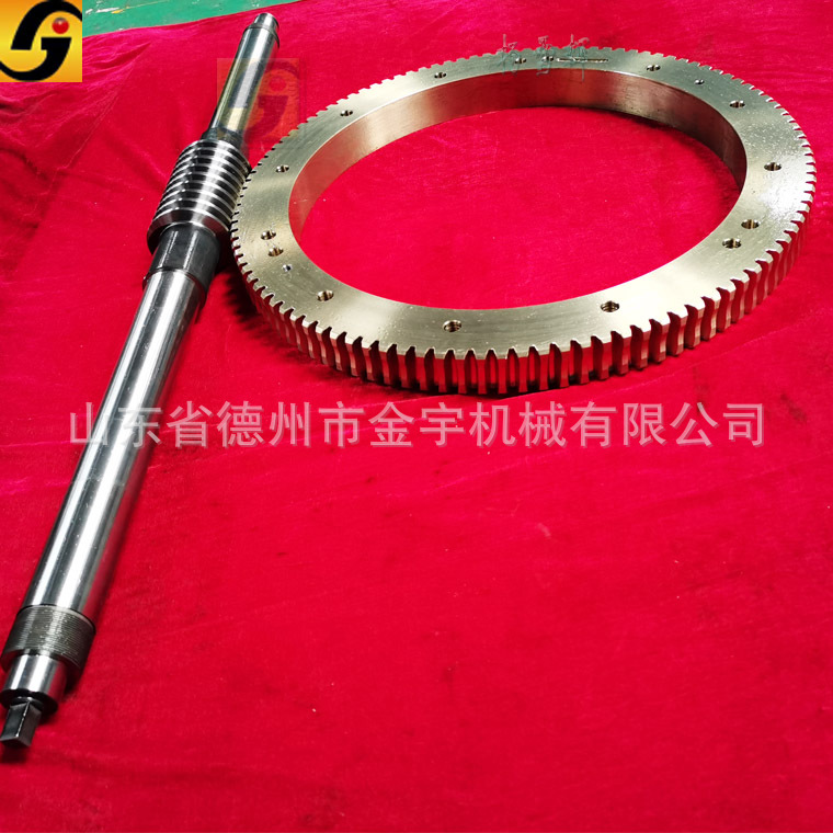 多头精密蜗轮蜗杆在精密数控设备上的应用铜材质