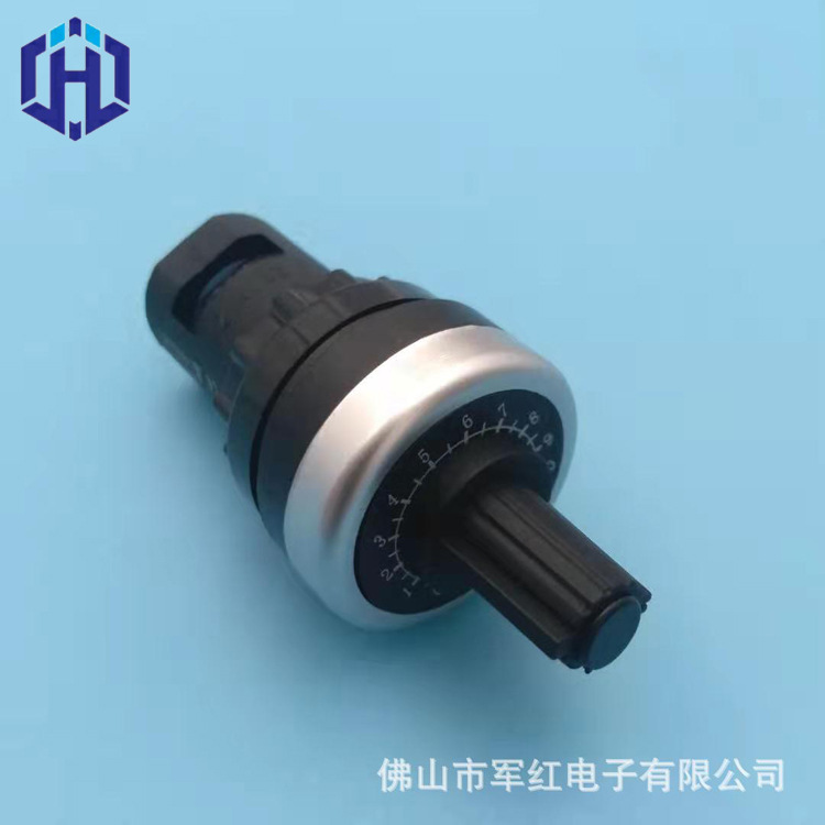 22mm孔径电位器 变频器调速器 LA42DWQ-22厂家直销1k5k10k