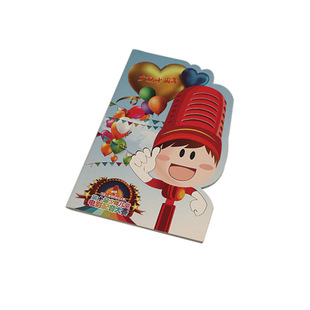 Special-shaped Student Notebook Cover, Color Printing, Line Binding, Kidsren's Cartoon Drawing Book, Activity Promotional Book