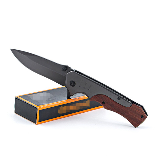 Outdoor folding knife, pocket knife, outdoor tactical wilderness survival hunting knife, high hardness multi-functional folding knife