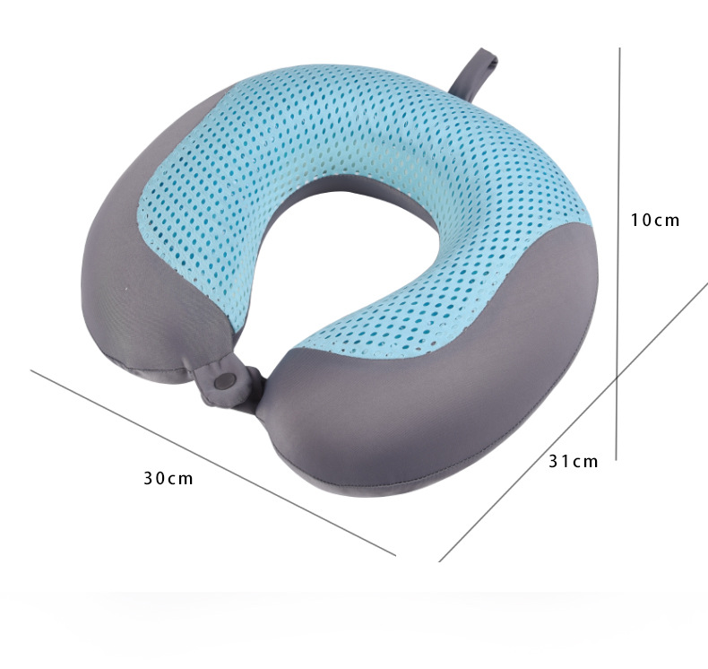 U型枕头冰凉枕凝胶u型枕凝胶记忆枕夏季凉爽旅行颈枕办公室午睡枕详情35