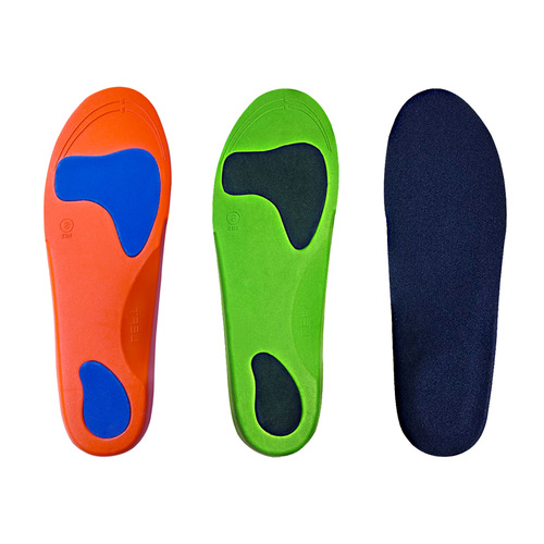 Arch correction insoles, flat feet and high arch support, EVA full pads, cross-border best-selling shock-absorbing insoles for men and women