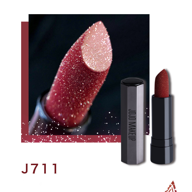 JOJO星光磨砂雾面唇膏丝绒哑光持久不掉色显白豆沙色口红抖音同款