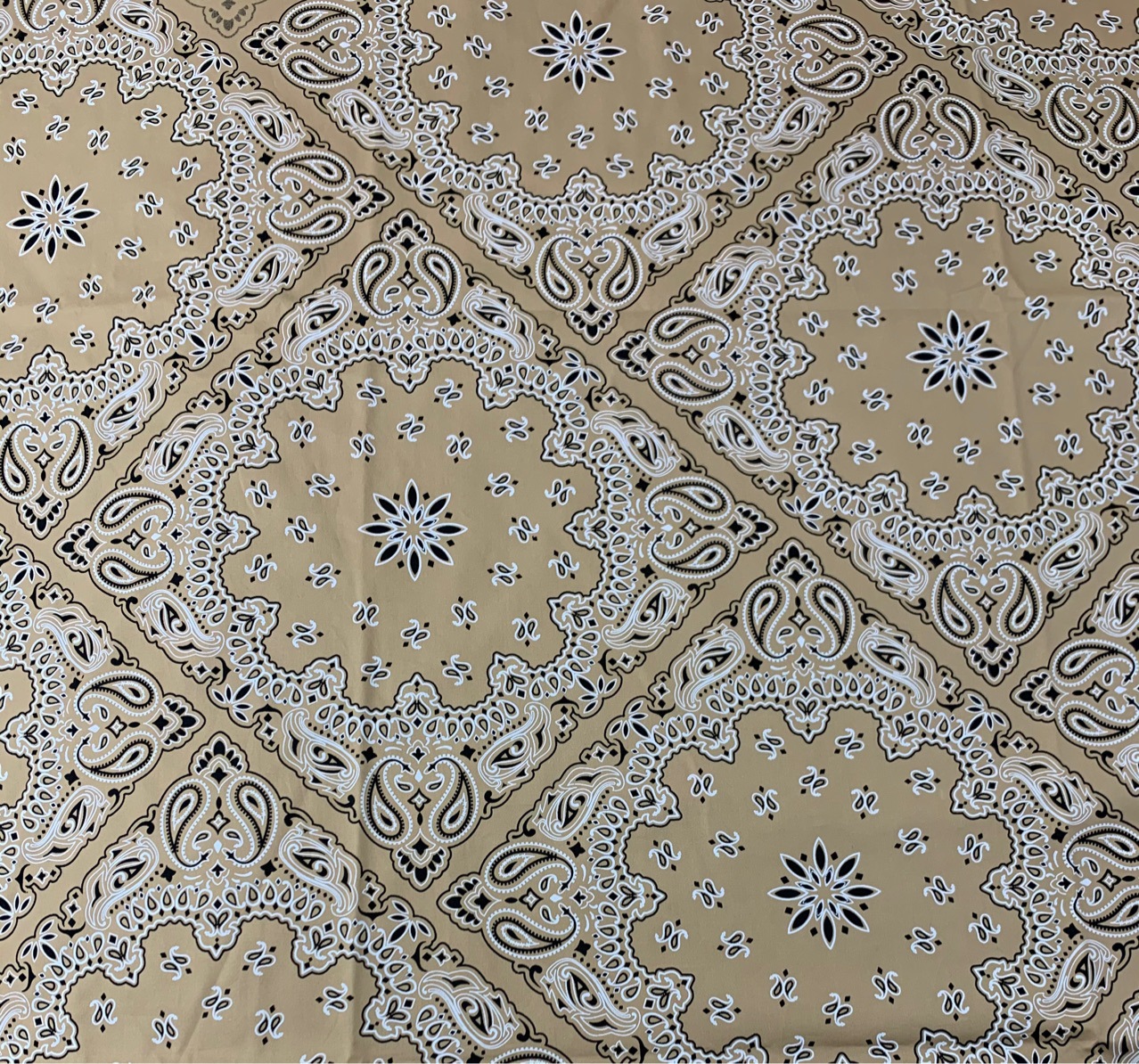 现货腰果花衬衫布料 女阔腿裤民族风布料 衬衫印花布