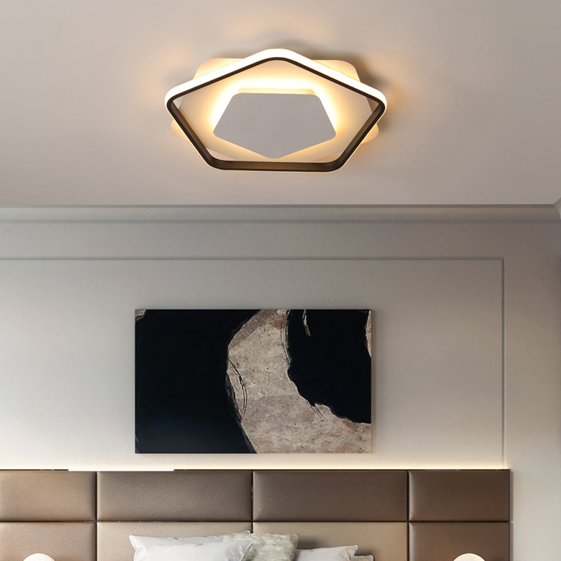 Simple aluminum led Ceiling lamp Warm romantic Bedroom lights new pattern fashion Room Study lamp originality lamps and lanterns