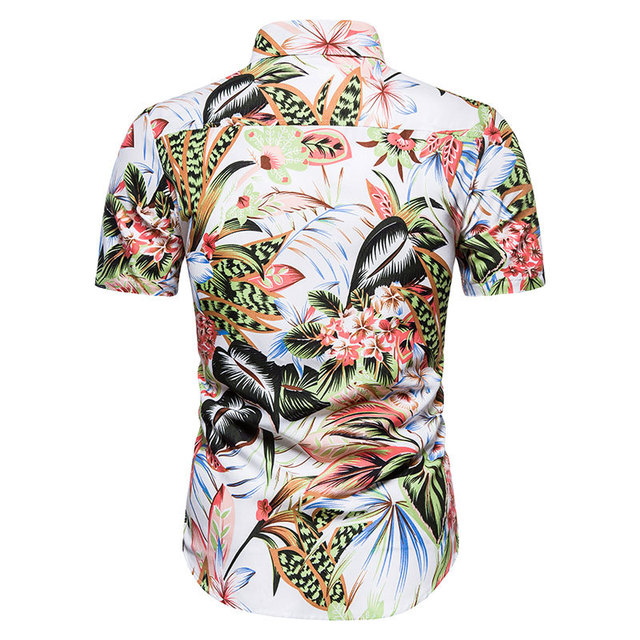 Short sleeve floral cardigan Hawaiian Flower shirt