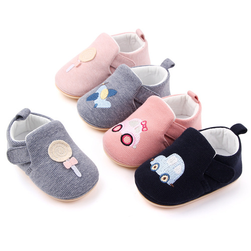 Male and female baby shoes non-slip non-falling cartoon trendy baby shoes rubber sole toddler shoes wholesale total 2428