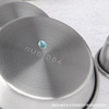 304 stainless steel sauce disc hot pot dipping dish snack snack sauce plate round seasoning plate vinegar plate 7-11cm