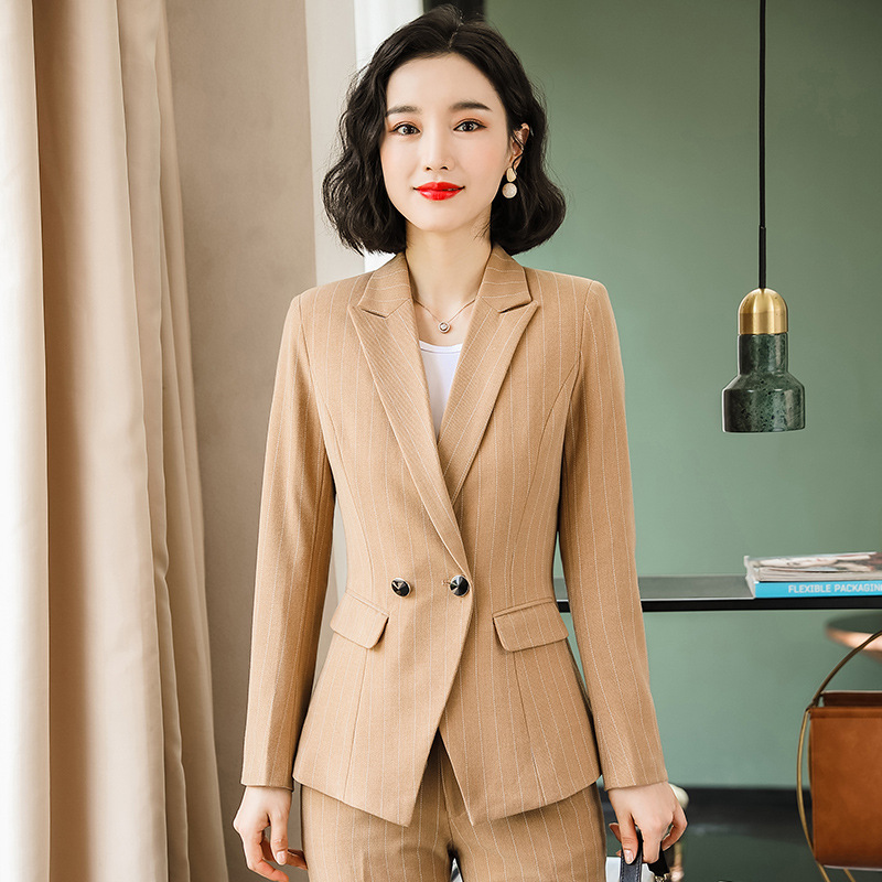 Autumn Western style Net Red suit 2020 new pattern fashion Autumn temperament Korean Edition goddess work clothes Ladies Two piece set
