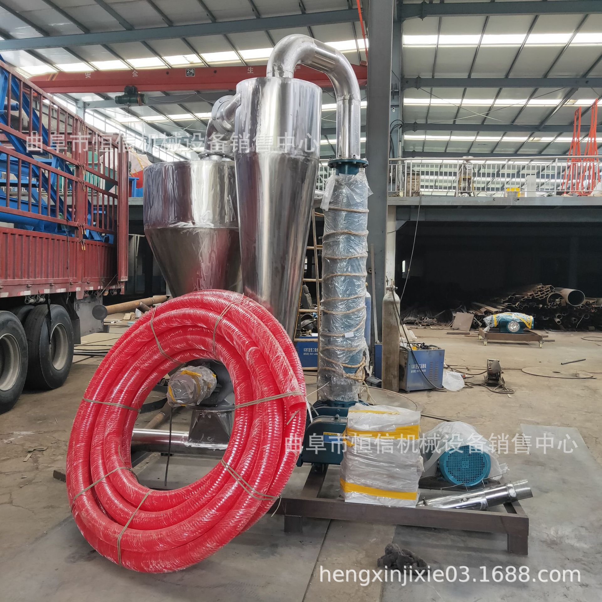 大豆花生粮食作物气力吸粮机 真空吸送一体远距离稻壳吸粮机zcjb