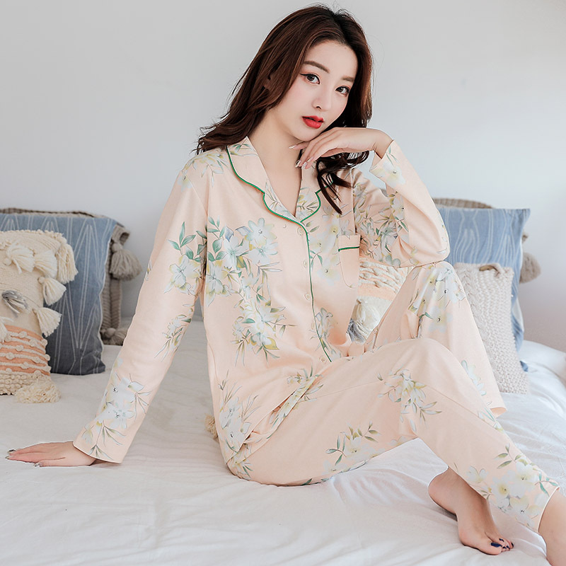 Pijama de algodón 100% primavera y otoño de los hombres cardigan de manga larga más el tamaño de invierno de mediana edad y ancianos de alta gama ropa para el hogar