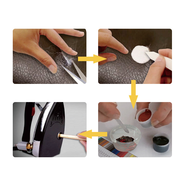 跨境热销汽车皮革座椅修补套装 DIY Leather Vinyl Repair Kit
