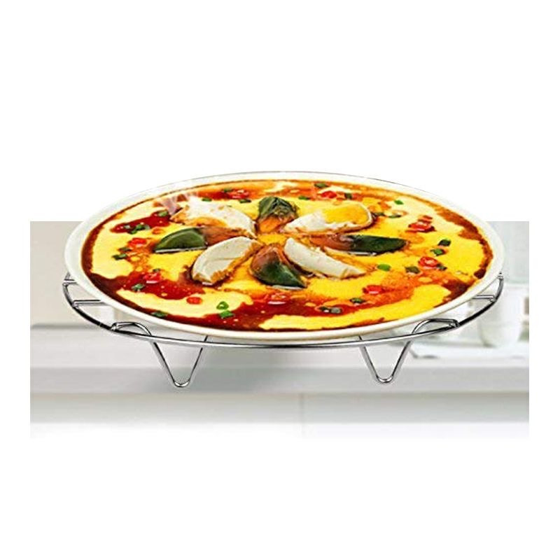 Freidora de aire accesorios alta calidad Acero inoxidable cocina vapor arroz rack placa herramientas Cocina