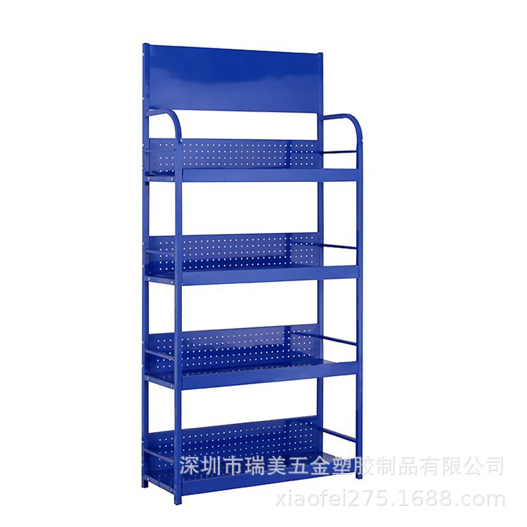 工厂定制加工3至5层6色多功能品牌油料陈列架 物品机油摆放展示架