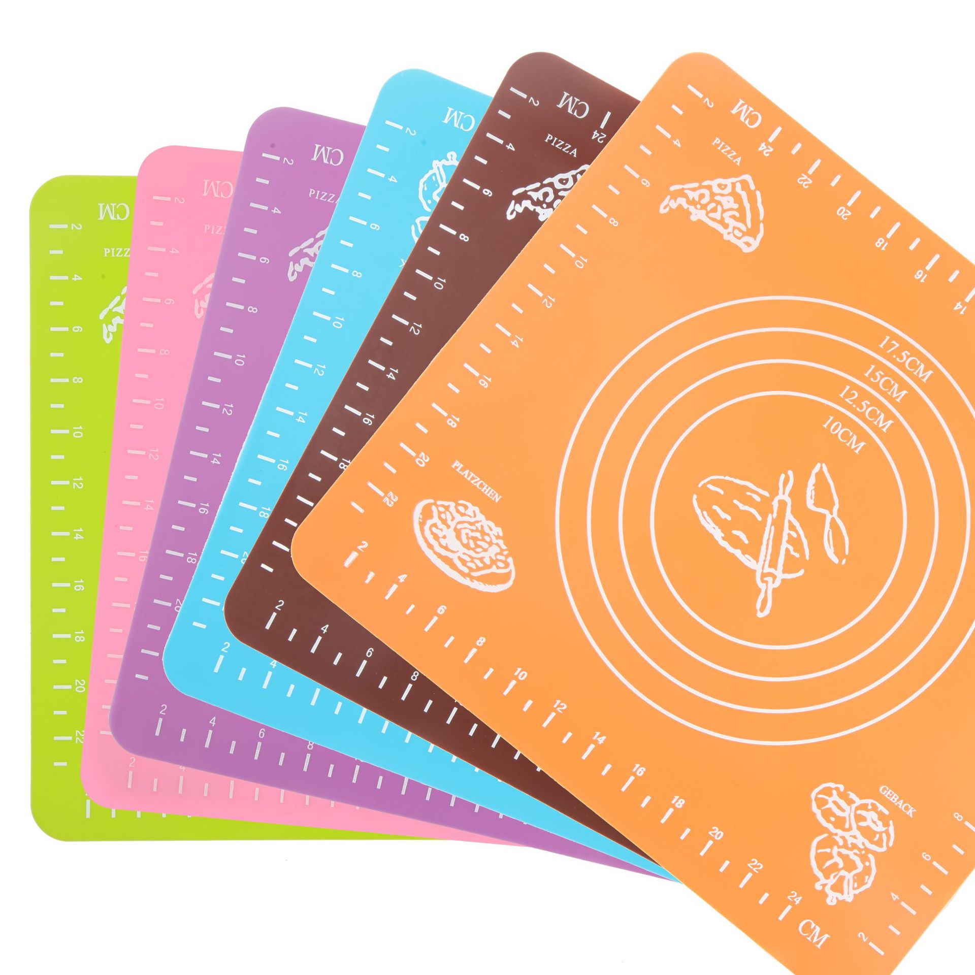 29*26cm silicone kneading mat, high temperature resistant non-slip baking dough and dough mat, non-slip non-stick chopping board
