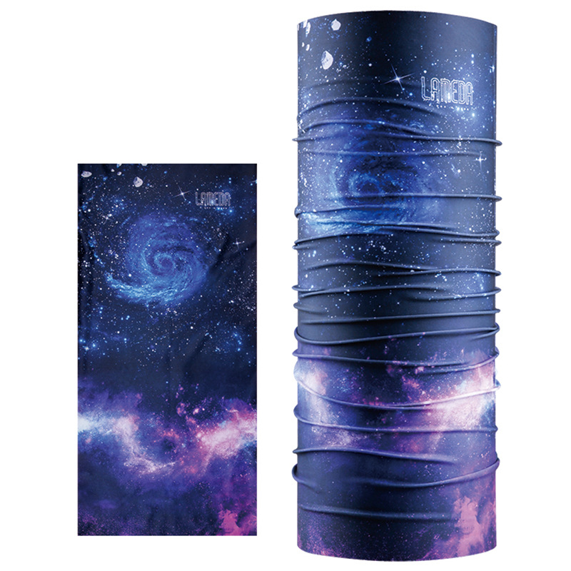 兰帕达夏季冰丝头巾防晒骑行面巾 户外魔术头巾防紫外线面罩脖套