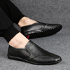 2020 new pattern Doug shoes man Versatile A pedal Lazy man Men's Cross border Large leather shoes