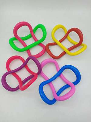 瑜伽环筋膜拉伸瑜伽环阻力支撑魔力环健身环普拉提圈健身器材