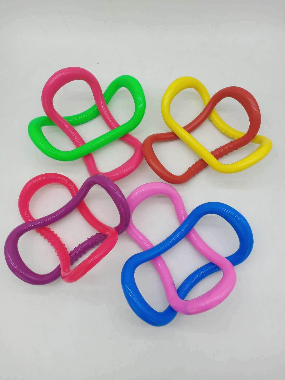 瑜伽环筋膜拉伸瑜伽环阻力支撑魔力环健身环普拉提圈健身器材