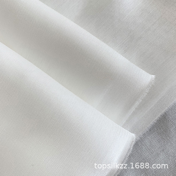 丝黏胶面料 14姆米柔软丝粘缎丝绸面料 服装面料批发