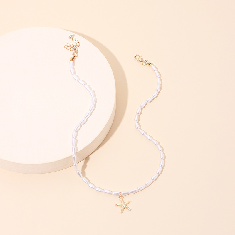4g Weight Necklace Classification Wedding, Travel Occasion Women'S Gender Fashion Style Fashion Pearl New Necklace For Women 3