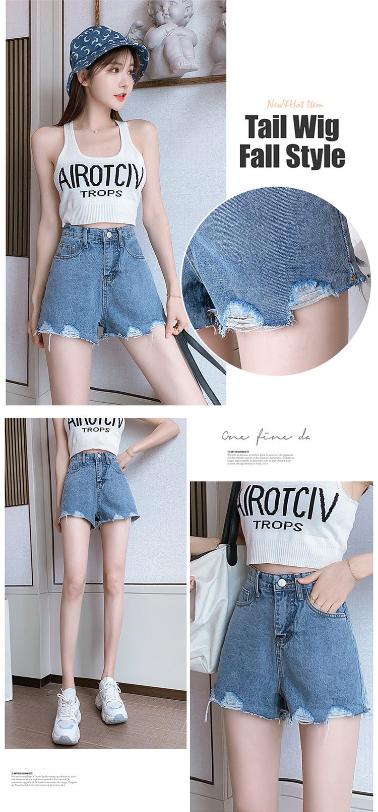 Pantalon léger femme en cow-boy - Ref 3430202 Image 12