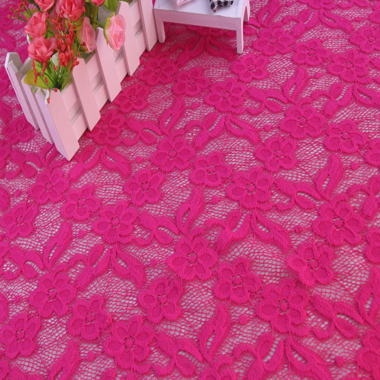高档立体弹力蕾丝面料批发泳衣舞蹈服装布料批发