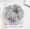 Gray fluffy large intestine hair circle