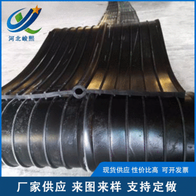 顯昂橡膠止水帶651652型中埋式 外背貼式可卸式鋼邊止水帶300*6*8