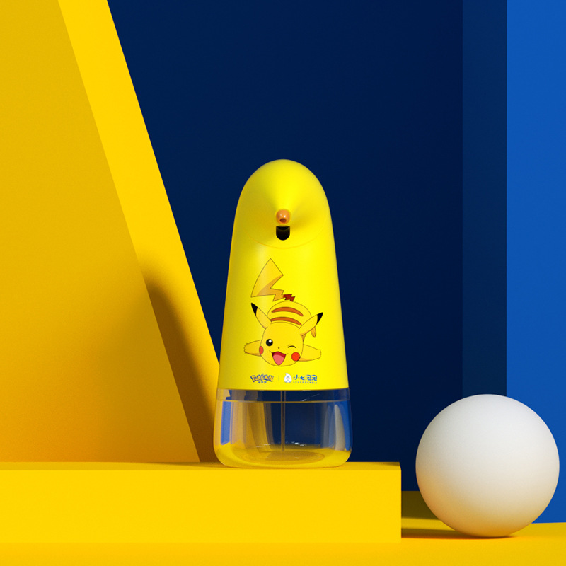 Little seven Bubble Pikachu Induction foam Wash phone Can dream Jointly household intelligence Soap dispenser Liquid soap
