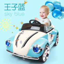 廠家直銷新款嬰兒電動車遙控四輪玩具可坐人公主粉兒童老爺汽車