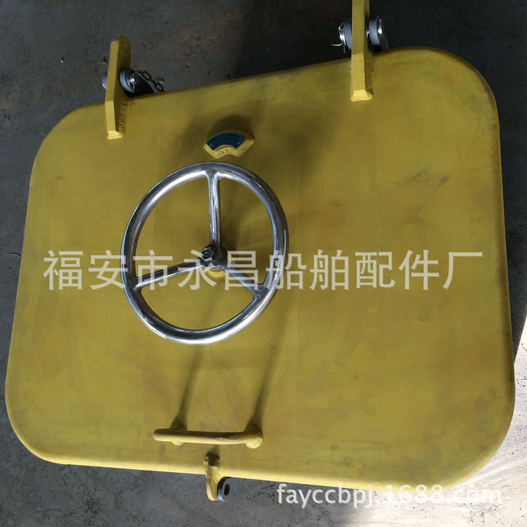 厂家供应 船舶配舾装件钢制船用快速启闭水密舱口盖人孔盖定 制