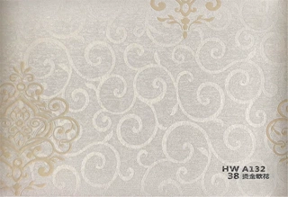 2023新款PVC吸塑膜 工厂直销 HW A132烫金欧花吸塑膜
