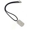 Fashionable pendant stainless steel, necklace, short accessory for beloved, European style