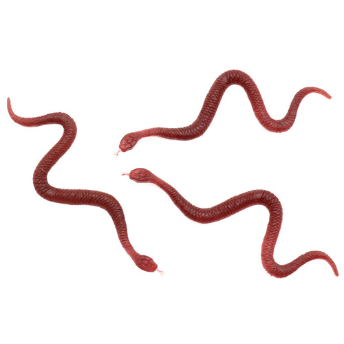 Simulated Grass Snake Toy Model Cobra Scary Birthday Gift Tricky Toy Water Snake Scary Toy