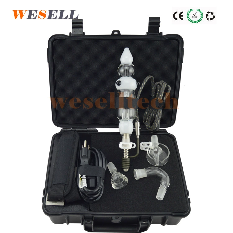 Взрывозащищенная коробка Электронный термостат Enail PID с пастой сухого дыма, титановый гвоздь, водонепроницаемый контроль температуры Dnail