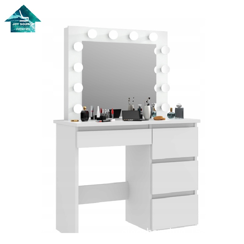 Nórdico moderno simple tocador Internet celebridad moda maquillaje Mesa pequeño apartamento blanco tocador horizontal muebles
