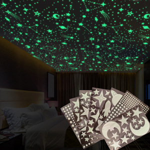 DIY luminous star environmental protection removable children's room bedroom creative wall decoration wall sticker