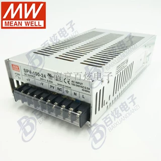 厂家授权  明纬PFC可调电压电源SPV-150-12 150W 12V12.5A