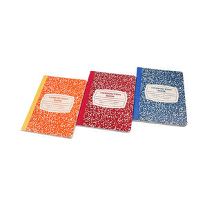 Composition book Notebook! Glue-bound Notebook Cover Color Printing Double-sided Printing