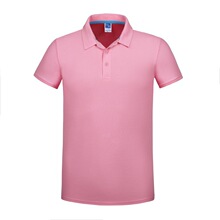 纯棉翻领男女童工作服polo衫企业文化衫印字团队广告衫印logo现货