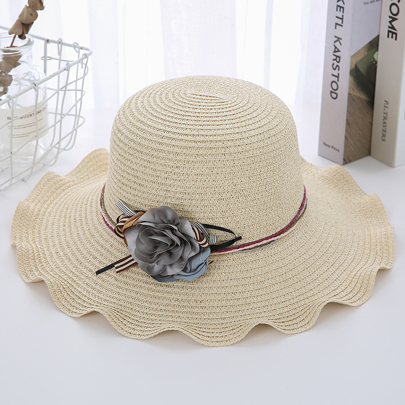 Women's Basic Lattice Bow Knot Bowknot Flat Eaves Straw Hat display picture 53